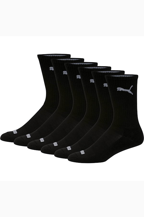 MTA Sport Crew Sock Black, 6PR